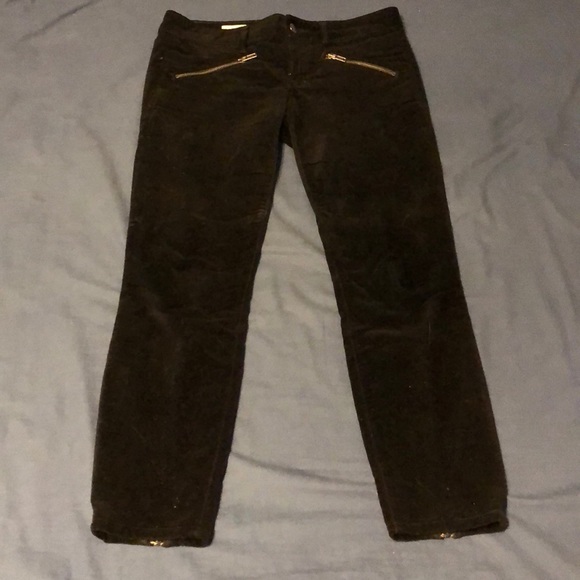 GAP Pants - Gap Black Velvet Skinny Ankle Pant 27P